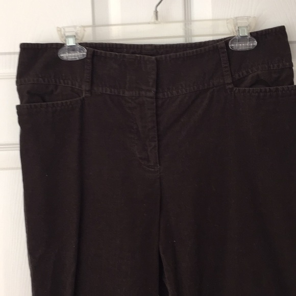 Loft Ann brown corduroy pants - Picture 2 of 4